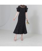 【その他のブランド/Other】のLEJA-パールビジューオーガンジーレースマーメイドドレス 人気、トレンドファッション・服の通販 founy(ファニー) ファッション Fashion レディースファッション WOMEN ワンピース Dress ドレス Party Dresses thumbnail BLACK|ID: prp329100004533129 ipo3291000000032041091
