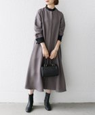 【シップス フォー ウィメン/SHIPS】の【WEB限定】SHIPS any 洗濯機可能 ダブルクロス Aライン シャツワンピース NAVY BLUE ブラウン|ID: prp329100004533148 ipo3291000000033625402