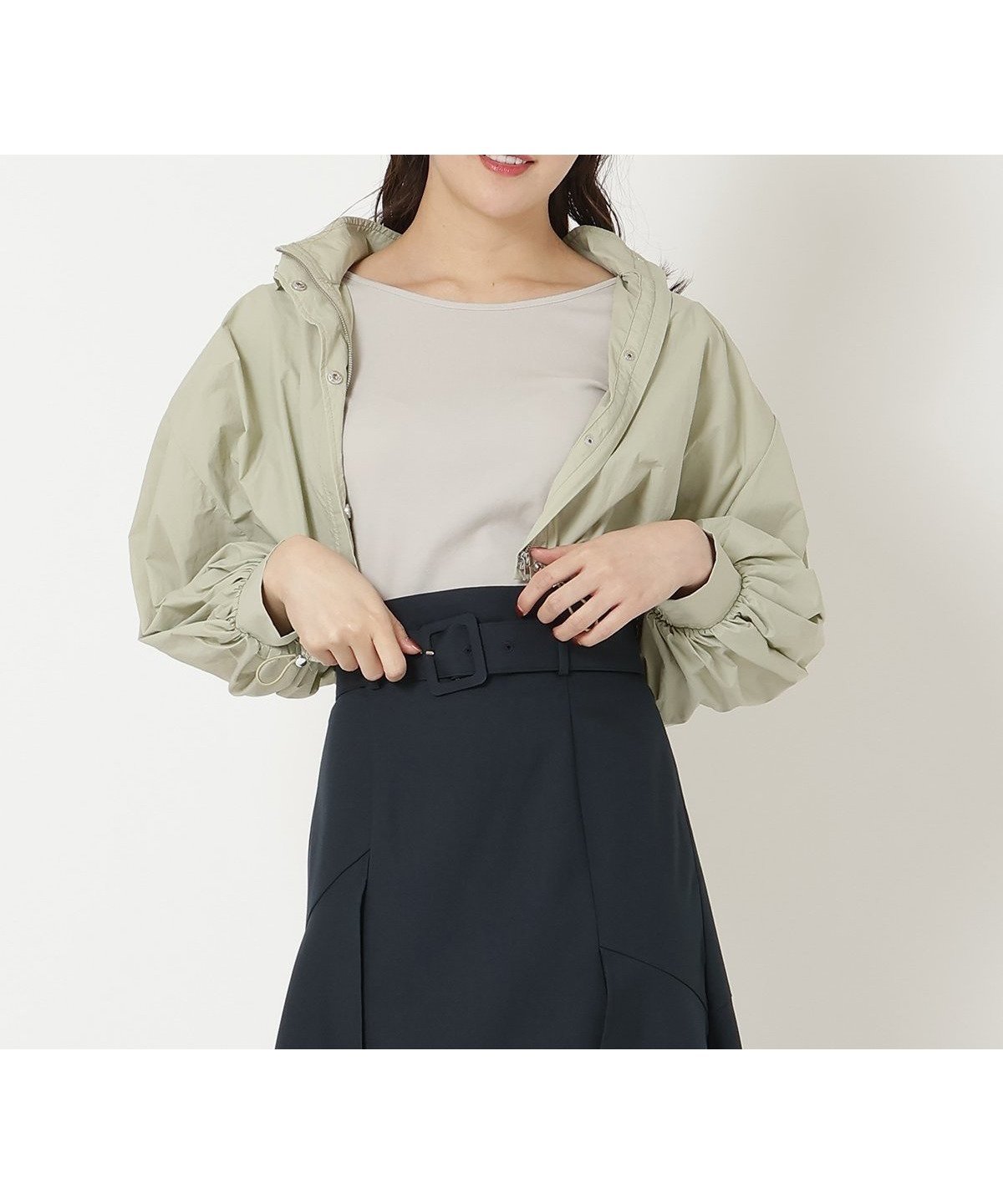 【レディアゼル/REDYAZEL】のスタンドショートブルゾン インテリア・キッズ・メンズ・レディースファッション・服の通販 founy(ファニー) 　ファッション　Fashion　レディースファッション　WOMEN　アウター　Coat Outerwear　ブルゾン　Blouson/Jackets　シアー　Sheer　スポーツ　Sports　春　Spring　ミント|ID: prp329100004533154 ipo3291000000032041188