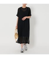 【ビューティ&ユース ユナイテッドアローズ/BEAUTY&YOUTH / UNITED ARROWS】のシフォンレイヤード ドルマンスリーブ ワンピース 人気、トレンドファッション・服の通販 founy(ファニー) ファッション Fashion レディースファッション Ladies' Fashion Online ワンピース Dress おすすめ Recommend アンダー Under シフォン Chiffon スリット Slit ドレス Dress プリント Print ボトム Bottom リラックス Relax エレガント 上品 Elegant |ID:prp329100004533174