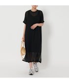 【ビューティ&ユース ユナイテッドアローズ/BEAUTY&YOUTH / UNITED ARROWS】のシフォンレイヤード ドルマンスリーブ ワンピース 人気、トレンドファッション・服の通販 founy(ファニー) ファッション Fashion レディースファッション Fashion for Women ワンピース Dresses アンダー Underwear Essentials シフォン Chiffon, Lightweight Fabric スリット Slit, Slit Detail ドレス Dress, One-Piece プリント Print, Printed Pattern ボトム Bottoms, Lower Wear リラックス Relax, Relaxed Fit おすすめ Recommended / Our Picks エレガント 上品 Elegant thumbnail BLACK|ID: prp329100004533174 ipo3291000000033374962