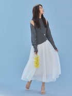 【フレイ アイディー/FRAY I.D】のメタルブローチリブニットコンビフレアワンピース 人気、トレンドファッション・服の通販 founy(ファニー) 雑誌掲載アイテム Magazine Items ファッション雑誌 Fashion Magazines ビジンヒャッカ 美人百花 ファッション Fashion レディースファッション WOMEN ワンピース Dress イレギュラーヘム Irregular Hem エレガント 上品 Elegant カシュクール Cachecoeur 切替 Switching 4月号 April Issue シアー Sheer 雑誌 Magazine ティアードスカート Tiered Skirt トレンド Trend ドッキング Docking ブローチ Brooch ボトム Bottom メタル Metal モノトーン Monotone おすすめ Recommend thumbnail MIX[930]|ID: prp329100004533180 ipo3291000000032041294