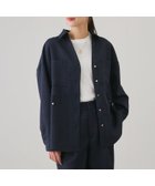 【ジャイロ/JAYRO】のベルト付きシャツジャケット ネイビー(40)|ID: prp329100004533184 ipo3291000000032041311