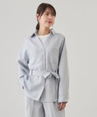 【ジャイロ/JAYRO】のベルト付きシャツジャケット ブルー系(46)|ID: prp329100004533184 ipo3291000000032041312