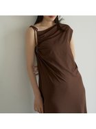 【エミ/emmi】のアシンメトリーカットワンピース BRW[058]|ID: prp329100004533206 ipo3291000000032564279