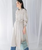 【アーバンリサーチ ロッソ/URBAN RESEARCH ROSSO】のウォッシャブルリネンライクシャツワンピース L/BEIGE|ID: prp329100004533223 ipo3291000000032041454