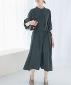 【アーバンリサーチ ロッソ/URBAN RESEARCH ROSSO】のウォッシャブルリネンライクシャツワンピース CHARCOAL|ID: prp329100004533223 ipo3291000000032041459