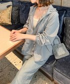 【その他のブランド/Other】の日本製・撥水ティアードフリルパーカー グレー|ID: prp329100004533228 ipo3291000000032248002