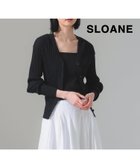 【デミルクス ビームス/Demi-Luxe BEAMS】の【別注】スタイリスト佐藤佳菜子 * SLOANE / リブ カーディガン BLACK|ID: prp329100004533232 ipo3291000000032041499