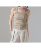 【デミルクス ビームス/Demi-Luxe BEAMS】の【別注】スタイリスト佐藤佳菜子 * SLOANE / ミラノ リブ タンクトップ 人気、トレンドファッション・服の通販 founy(ファニー) ファッション Fashion レディースファッション WOMEN インナー Inner 春 Spring カーディガン Cardigan コラボ Collaboration コレクション Collection コンパクト Compact ジャケット Jacket スクエア Square ストレート Straight タンク Tank トリプル Triple 人気 Popularity フロント Front 別注 Special Order ミラノ Milan ミラノリブ Milan Ribs ラップ Wrap thumbnail BEIGE|ID: prp329100004533241 ipo3291000000032092249