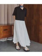 【ミラオーウェン/Mila Owen】の【セットアイテム】【ウォッシャブル】短丈スキッパーポロニット×スカートSET UP 人気、トレンドファッション・服の通販 founy(ファニー) ファッション Fashion レディースファッション WOMEN スカート Skirt ウォッシャブル Washable シアー Sheer スキッパー Skipper セットアップ Set Up 雑誌 Magazine トレンド Trend フレア Flare モノトーン Monotone 6月号 June Issue thumbnail MIX[930]|ID: prp329100004533246 ipo3291000000032483214
