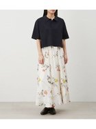 【ミラオーウェン/Mila Owen】の【セットアイテム】【ウォッシャブル】短丈スキッパーポロニット×スカートSET UP 人気、トレンドファッション・服の通販 founy(ファニー) ファッション Fashion レディースファッション WOMEN スカート Skirt ウォッシャブル Washable シアー Sheer スキッパー Skipper セットアップ Set Up 雑誌 Magazine トレンド Trend フレア Flare モノトーン Monotone 6月号 June Issue thumbnail FLOWER[936]|ID: prp329100004533246 ipo3291000000032483216