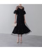 【その他のブランド/Other】のティアードフリルスリーブレイヤードパールワンピースドレス BLACK|ID: prp329100004533247 ipo3291000000032041545
