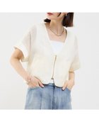 【その他のブランド/Other】の前ジップ縦プリーツショート丈ブルゾン オフホワイト|ID: prp329100004533256 ipo3291000000032041582