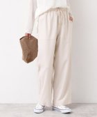 【デッサン/Dessin】の【セットアップ可能・ウエストゴム・洗える】リネンブレンドポケット付パンツ(S~L) 人気、トレンドファッション・服の通販 founy(ファニー) ファッション Fashion レディースファッション WOMEN セットアップ Setup パンツ Pants セットアップ Set Up パッチ Patch ポケット Pocket リラックス Relax 洗える Washable thumbnail グレージュ|ID: prp329100004533275 ipo3291000000032299902