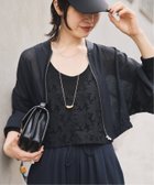 【ヴェルメイユ パー イエナ/VERMEIL par iena】のメッシュブルゾン ブラック|ID: prp329100004533280 ipo3291000000032693019