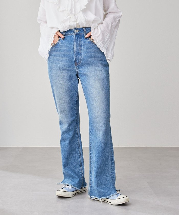 【チャオパニックティピー/CIAOPANIC TYPY】の≪XS~Lサイズ展開≫【KELLY】vintagedenim/フレアデニム インテリア・キッズ・メンズ・レディースファッション・服の通販 founy(ファニー) https://founy.com/ ファッション Fashion レディースファッション Ladies' Fashion Online ヴィンテージ Vintage カーディガン Cardigan ショート Short ジャケット Jacket ストレート Straight スニーカー Sneakers スリット Slit デニム Denim トレンド Trend 定番 Standard フリンジ Fringe フレア Flare ワイド Wide 再入荷 Restock/Back In Stock/Re Arrival おすすめ Recommend |ID: prp329100004533300 ipo3291000000032664492