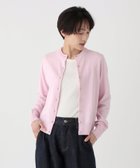 【アフタヌーンティー リビング/Afternoon Tea LIVING】の100回洗えるベーシックカーディガン ピンク|ID: prp329100004533327 ipo3291000000032041852