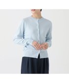 【アフタヌーンティー リビング/Afternoon Tea LIVING】の100回洗えるベーシックカーディガン ライトブルー|ID: prp329100004533327 ipo3291000000032041858