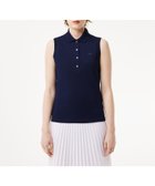 【ラコステ/LACOSTE】のノースリーブポロシャツ 人気、トレンドファッション・服の通販 founy(ファニー) ファッション Fashion レディースファッション WOMEN トップス・カットソー Tops/Tshirt キャミソール / ノースリーブ No Sleeves シャツ/ブラウス Shirts/Blouses ポロシャツ Polo Shirts エレガント 上品 Elegant ストレッチ Stretch ノースリーブ No Sleeve フェミニン Feminine ベーシック Basic ポロシャツ Polo Shirt 定番 Standard 鹿の子 Pique thumbnail ネイビー|ID: prp329100004533336 ipo3291000000032041897