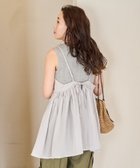 【フリークスストア/FREAK'S STORE】のインド ボリューム 切り替え キャミ ビスチェ TEEセット【限定展開】 25SS アイスグレー|ID: prp329100004533377 ipo3291000000032042074