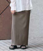 【ジャーナルスタンダード/JOURNAL STANDARD】の《WEB限定追加 2》ハリヌキテレコロングスカート グレー|ID: prp329100004533395 ipo3291000000032042149