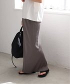 【ジャーナルスタンダード/JOURNAL STANDARD】の《WEB限定追加2》ハリヌキテレコロングスカート グレー|ID: prp329100004533395 ipo3291000000032606180