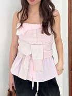 【リリーブラウン/Lily Brown】のレイヤードカップイントップス 人気、トレンドファッション・服の通販 founy(ファニー) ファッション Fashion レディースファッション Fashion for Women トップス・カットソー Cut & Sew Tops おすすめ Recommended / Our Picks エレガント 上品 Elegant カーディガン Cardigan, Knitwear キャミソール Camisole, Spaghetti Strap Top シルク Silk, 100% Silk シンプル Simple, Minimal デニム Denim, Jeans Material トレンド Trend, Trending Now フェミニン Feminine, Girly マニッシュ Mannish, Boyish レース Lace, Lace Fabric thumbnail PNK[066]|ID: prp329100004533397 ipo3291000000033353852