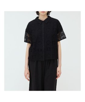【マーコート/MARcourt】のmizuiro ind タイルレースシャツ 人気、トレンドファッション・服の通販 founy(ファニー) ファッション Fashion レディースファッション WOMEN トップス・カットソー Tops/Tshirt シャツ/ブラウス Shirts/Blouses インナー Inner ベーシック Basic ポケット Pocket レギュラー Regular レース Race エレガント 上品 Elegant |ID:prp329100004533405