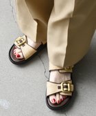 【シップス フォー ウィメン/SHIPS】の【SHIPS any別注】eblouna バックルベルト サンダル ベージュ|ID: prp329100004533424 ipo3291000000032042270