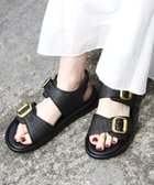 【シップス フォー ウィメン/SHIPS】の【SHIPS any別注】eblouna バックルベルト サンダル ブラック|ID: prp329100004533424 ipo3291000000032042273