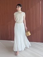 【スナイデル/SNIDEL】のプリーツフレアスカート 人気、トレンドファッション・服の通販 founy(ファニー) ファッション Fashion レディースファッション Fashion for Women スカート Skirts Aライン・フレアスカート A-Line & Flared Skirts おすすめ Recommended / Our Picks ギンガム Gingham, Gingham Fabric クラシカル Classical, Vintage-Inspired サンダル Sandals, Summer Shoes シアー Sheer, See-Through ストレート Straight, Straight Cut スニーカー Sneakers, Trainers チェック Check, Plaid, Tartan フェミニン Feminine, Girly フレア Flare, Flared プリーツ Pleats, Pleated ランダム Random, Irregular レース Lace, Lace Fabric エレガント 上品 Elegant 夏 Summer 春 Spring S/S・春夏 SS, Spring/Summer, Warm Season 楽ちん Easy Fit, Comfortable thumbnail WHT[001]|ID: prp329100004533435 ipo3291000000032612146