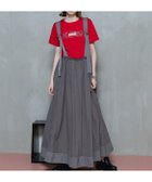 【メゾンスペシャル/MAISON SPECIAL】のSuspender Volume Skirt GRY|ID: prp329100004533439 ipo3291000000032711686