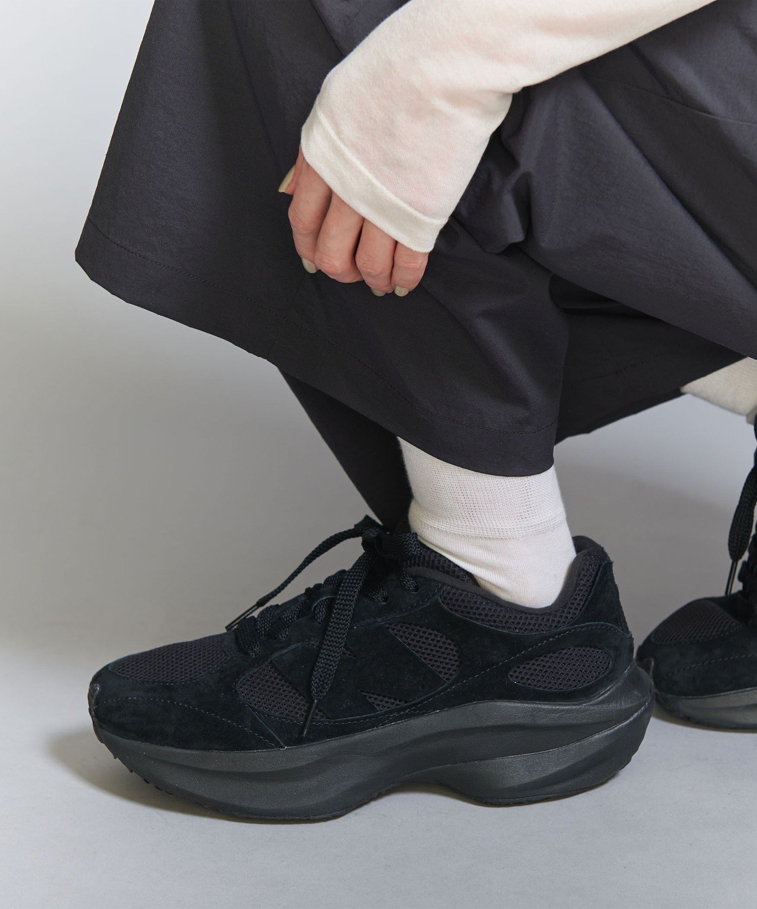 【ビューティ&ユース ユナイテッドアローズ/BEAUTY&YOUTH / UNITED ARROWS】のNew Balance UWRPD/スニーカー インテリア・キッズ・メンズ・レディースファッション・服の通販 founy(ファニー) 　ファッション　Fashion　レディースファッション　WOMEN　シューズ　Shoes　スニーカー　Sneakers　フィット　Fit　BLACK|ID: prp329100004533470 ipo3291000000032313697