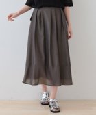 【インディヴィ/INDIVI】の新色登場!【洗える/エアリー素材】巻き風ロングスカート トープ|ID: prp329100004533503 ipo3291000000032698081
