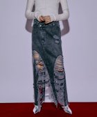 【メゾンスペシャル/MAISON SPECIAL】のハイダメージデニムスカート BLK|ID: prp329100004533508 ipo3291000000032042610