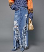【メゾンスペシャル/MAISON SPECIAL】のハイダメージデニムスカート BLU|ID: prp329100004533508 ipo3291000000032042613