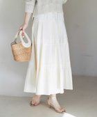 【ラブティックボンボン/La boutique BonBon】の【新サイズ登場!3サイズ展開あり】3段ティアードスカート2 アイボリー|ID: prp329100004533513 ipo3291000000032042630