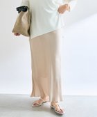 【リヴドロワ/RIVE DROITE】の【ベストセラー】キュプラバイアススカート 人気、トレンドファッション・服の通販 founy(ファニー) ファッション Fashion レディースファッション Ladies' Fashion Online アウター Coat Outerwear なめらか Smooth ウォッシャブル Washable キュプラ Cupra シルク Silk ポケット Pocket マーメイド Mermaid リラックス Relax thumbnail ベージュ|ID: prp329100004533524 ipo3291000000032612114