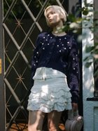 【ファーファー/FURFUR】のフリルティアードミニスカート WHT[001]|ID: prp329100004533527 ipo3291000000032042704