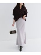 【アニュアンス/anuans】のサテンナロースカート 人気、トレンドファッション・服の通販 founy(ファニー) ファッション Fashion レディースファッション Fashion for Women スカート Skirts サテン Satin, Glossy Fabric シンプル Simple, Minimal バイアス Bias, Diagonal Cut ビンテージ Vintage, Retro Style thumbnail GRAYISH PINK|ID: prp329100004533532 ipo3291000000033941163