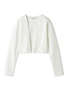 【セルフォード/CELFORD】の総針ボレロカーディガン OWHT[002]|ID: prp329100004533537 ipo3291000000032042752