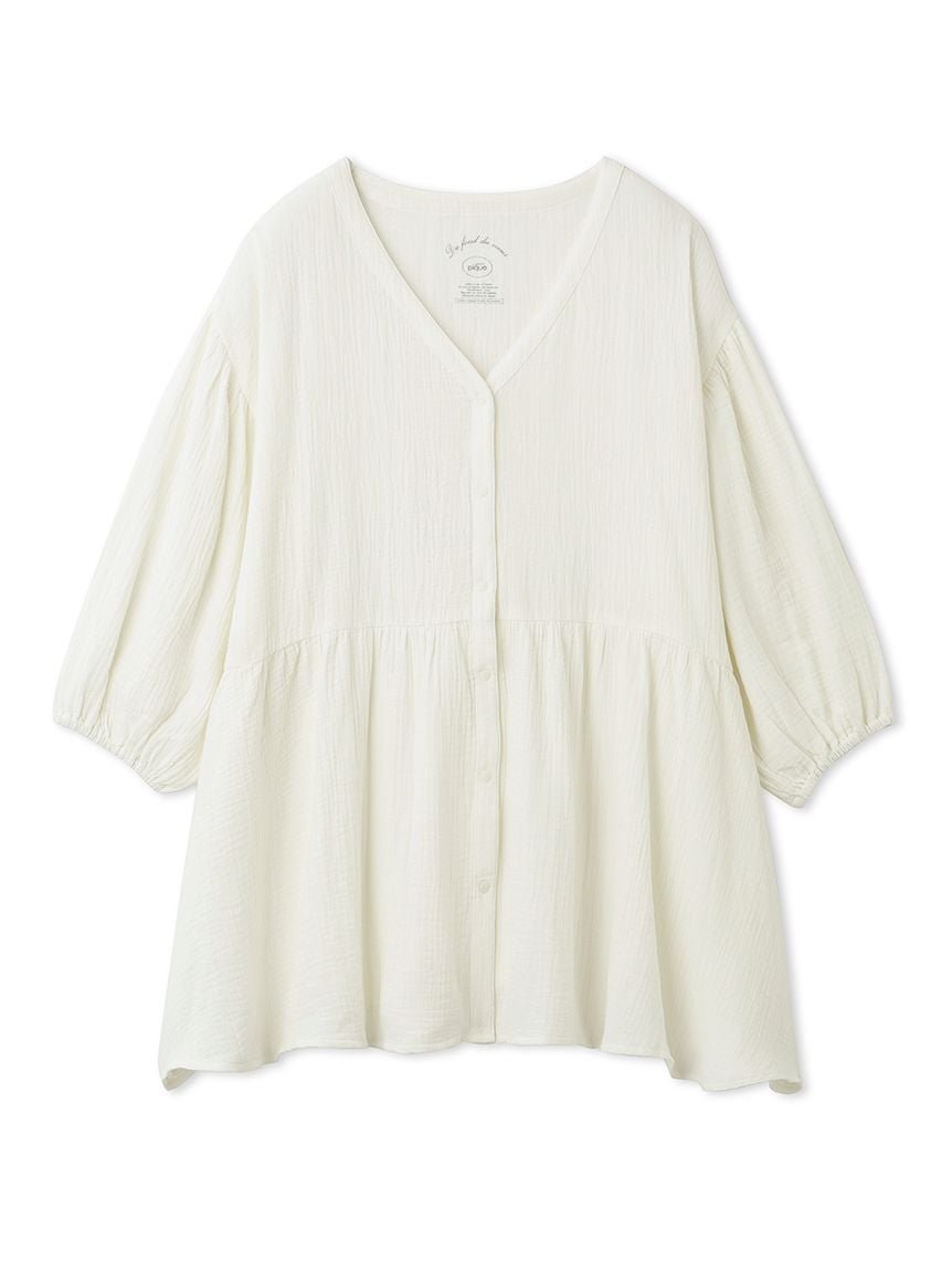 【ジェラート ピケ/gelato pique】のマタニティガーゼプルオーバー 人気、トレンドファッション・服の通販 founy(ファニー) 　ファッション　Fashion　レディースファッション　WOMEN　トップス・カットソー　Tops/Tshirt　プルオーバー　Pullover　おすすめ　Recommend　ギフト プレゼント　Gift Present　ダブル　Double　フロント　Front　ロング　Long　 other-1|ID: prp329100004533541 ipo3291000000032042765