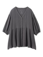 【ジェラート ピケ/gelato pique】のマタニティガーゼプルオーバー 人気、トレンドファッション・服の通販 founy(ファニー) ファッション Fashion レディースファッション WOMEN トップス・カットソー Tops/Tshirt プルオーバー Pullover おすすめ Recommend ギフト プレゼント Gift Present ダブル Double フロント Front ロング Long thumbnail CGRY[007]|ID: prp329100004533541 ipo3291000000032042768