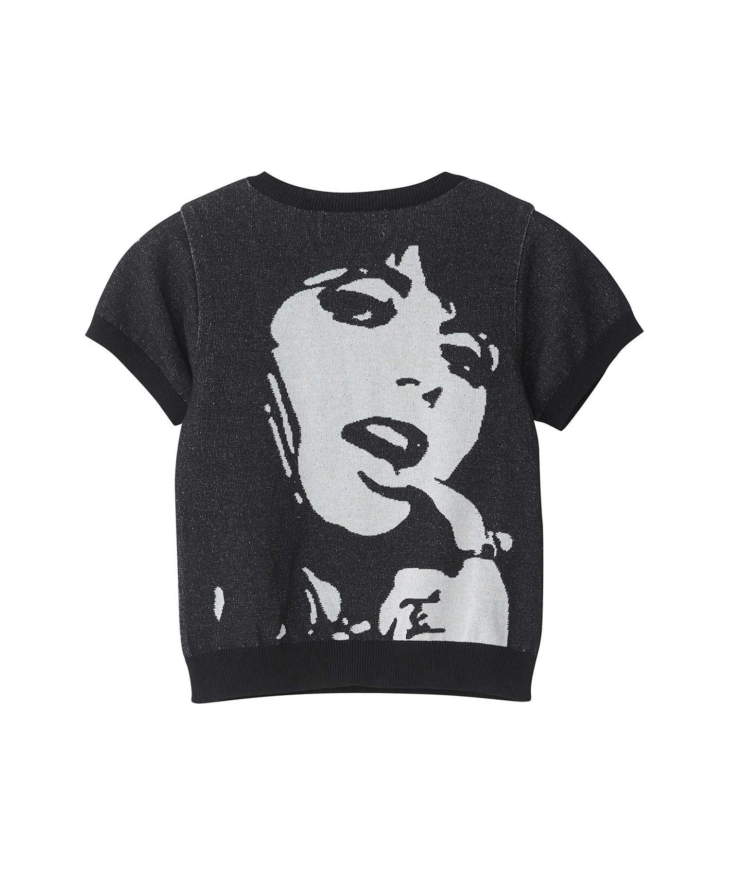 【ヒステリックグラマー/HYSTERIC GLAMOUR】のTEMPTATION GIRLプレーティング チビプルオーバー インテリア・キッズ・メンズ・レディースファッション・服の通販 founy(ファニー) 　ファッション　Fashion　レディースファッション　WOMEN　トップス・カットソー　Tops/Tshirt　プルオーバー　Pullover　グラフィック　Graphic　コンパクト　Compact　ブラック|ID: prp329100004533559 ipo3291000000032042835