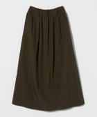 【ビューティ&ユース ユナイテッドアローズ/BEAUTY&YOUTH / UNITED ARROWS】のギャザーフレア ロングスカート DK.BROWN|ID: prp329100004533560 ipo3291000000032042836