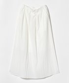 【ビューティ&ユース ユナイテッドアローズ/BEAUTY&YOUTH / UNITED ARROWS】のギャザーフレア ロングスカート WHITE|ID: prp329100004533560 ipo3291000000032042837
