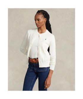 【ラルフローレン/RALPH LAUREN】のコットンブレンド カーディガン 人気、トレンドファッション・服の通販 founy(ファニー) ファッション Fashion レディースファッション WOMEN トップス・カットソー Tops/Tshirt カーディガン Cardigans カフス Cuffs カーディガン Cardigan セーター Sweater 定番 Standard 長袖 Long Sleeve フィット Fit リブニット Rib Knit リラックス Relax |ID:prp329100004533562