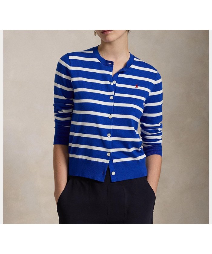 【ラルフローレン/RALPH LAUREN】のストライプド コットンブレンド カーディガン インテリア・キッズ・メンズ・レディースファッション・服の通販 founy(ファニー) https://founy.com/ ファッション Fashion レディースファッション WOMEN トップス・カットソー Tops/Tshirt カーディガン Cardigans カフス Cuffs カーディガン Cardigan ストライプ Stripe セーター Sweater 長袖 Long Sleeve フィット Fit リブニット Rib Knit リラックス Relax |ID: prp329100004533569 ipo3291000000032042866