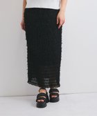 【クイーンズ コート/QUEENS COURT】のシャーリングシフォンタイトスカート≪手洗い可能≫ 人気、トレンドファッション・服の通販 founy(ファニー) ファッション Fashion レディースファッション WOMEN スカート Skirt シフォン Chiffon シャーリング Shirring ストレッチ Stretch フェミニン Feminine ポケット Pocket ラベンダー Lavender リボン Ribbon thumbnail ブラック|ID: prp329100004533580 ipo3291000000032042910